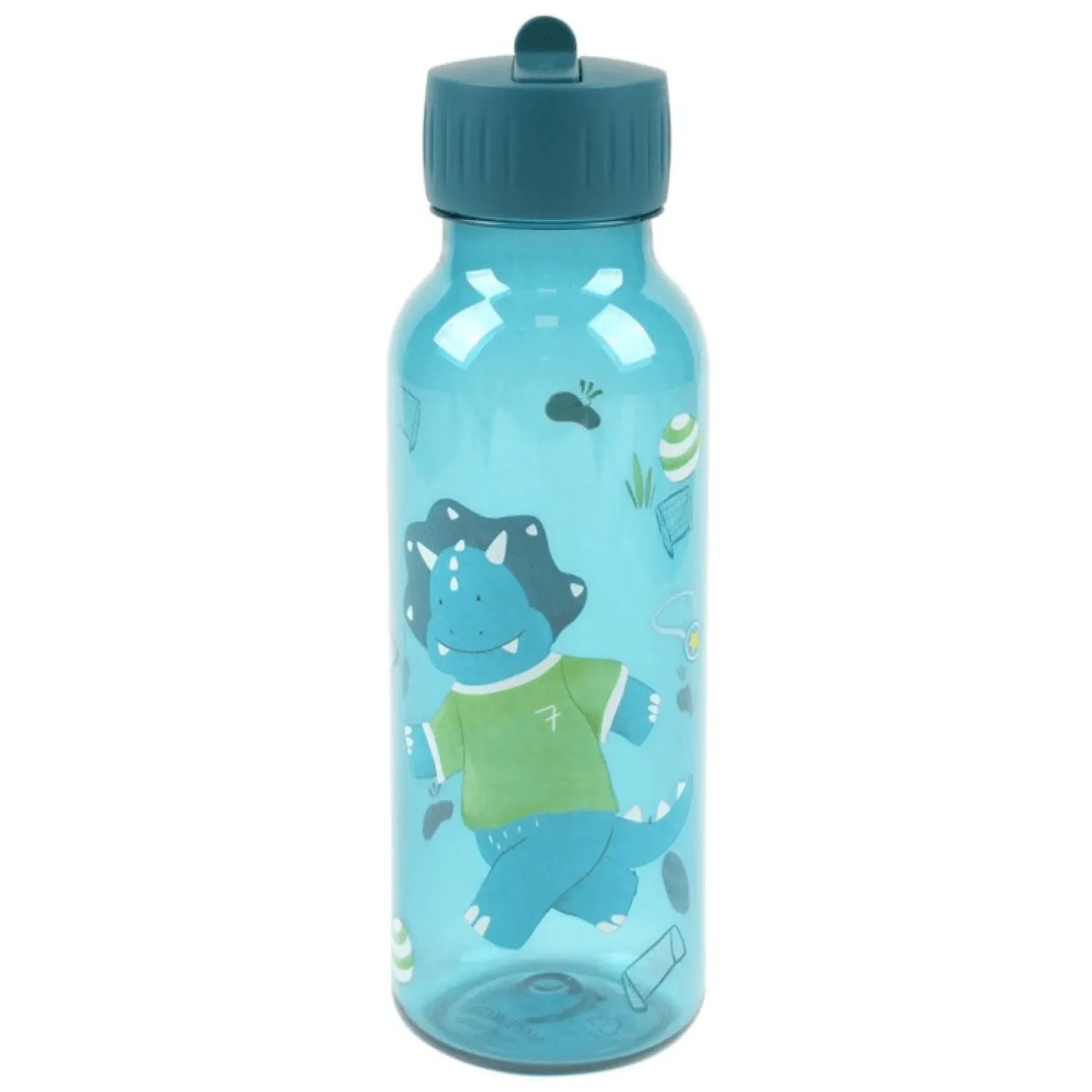 Bidony I Butelki|Bidony I Butelki | Trixie Butelka tritanowa, 500 ml - Triceratops Sportowiec