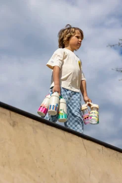 Bidony I Butelki|Bidony I Butelki | The cotton cloud Butelka ze stali nierdzewnej ze słomką - Cherry Pop