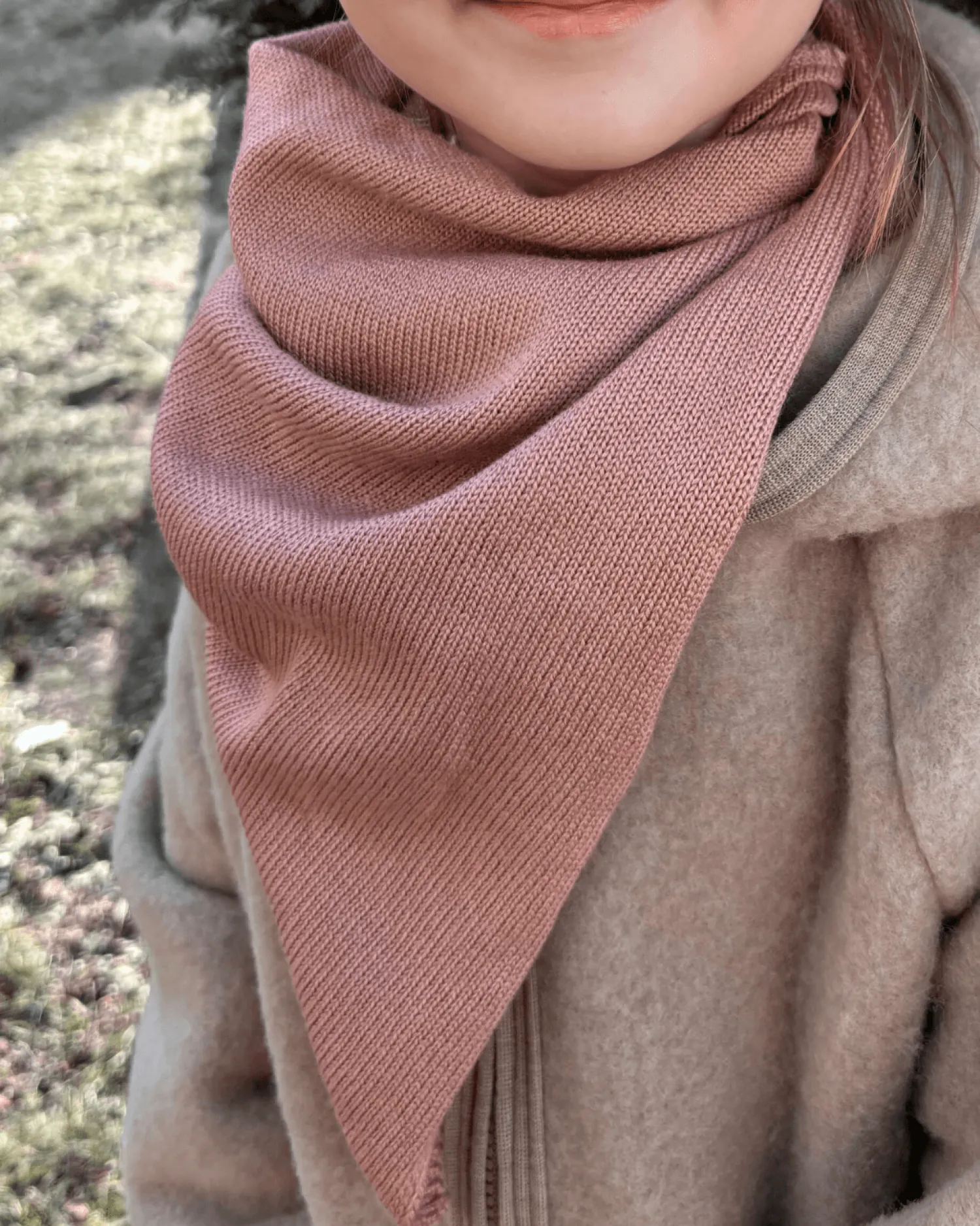 Kominy, Chustki, Apaszki | Patulove Chusta 100% wełny merino - BLUSH
