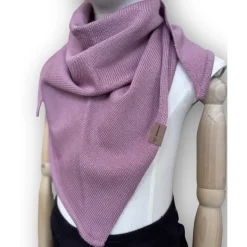 Chusta 100% wełny merino - LILAC