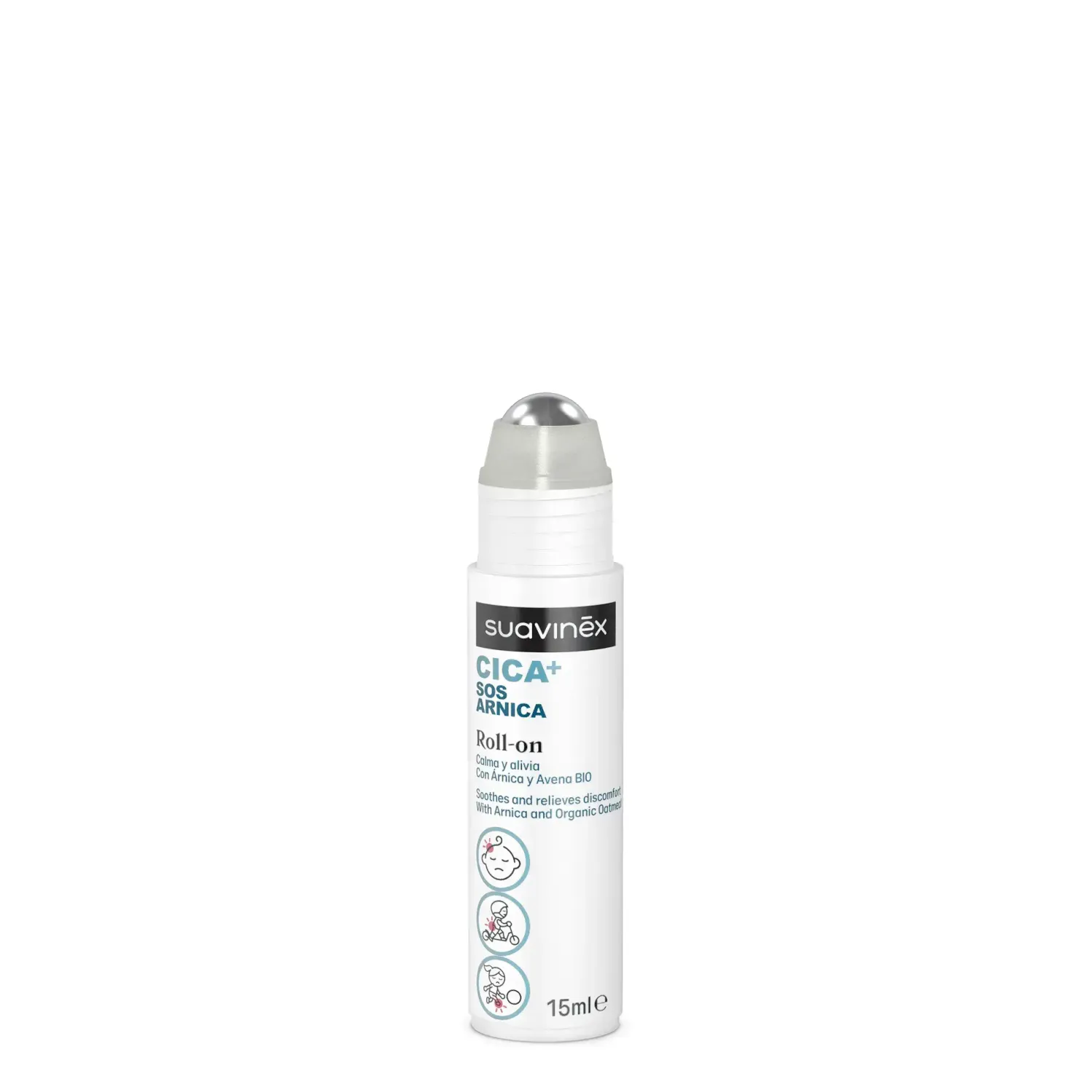 Naturalne Kosmetyki Dla Mam|Naturalne Kosmetyki | Suavinex Cica SOS Łagodzący roll-on z arniką, 15ml