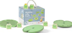 6 Lat+|3 Lata + | BS Toys Ścieżka równoważna dla dzieci, Zbieraj żabki, utrzymaj równowagę