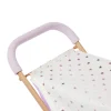 2 Lata +|Akcesoria Dla Lalek | LullaBaby Combo dla lalki niemowlaka – krzesełko do karmienia, kojec i spacerówka, wersja fioletowa