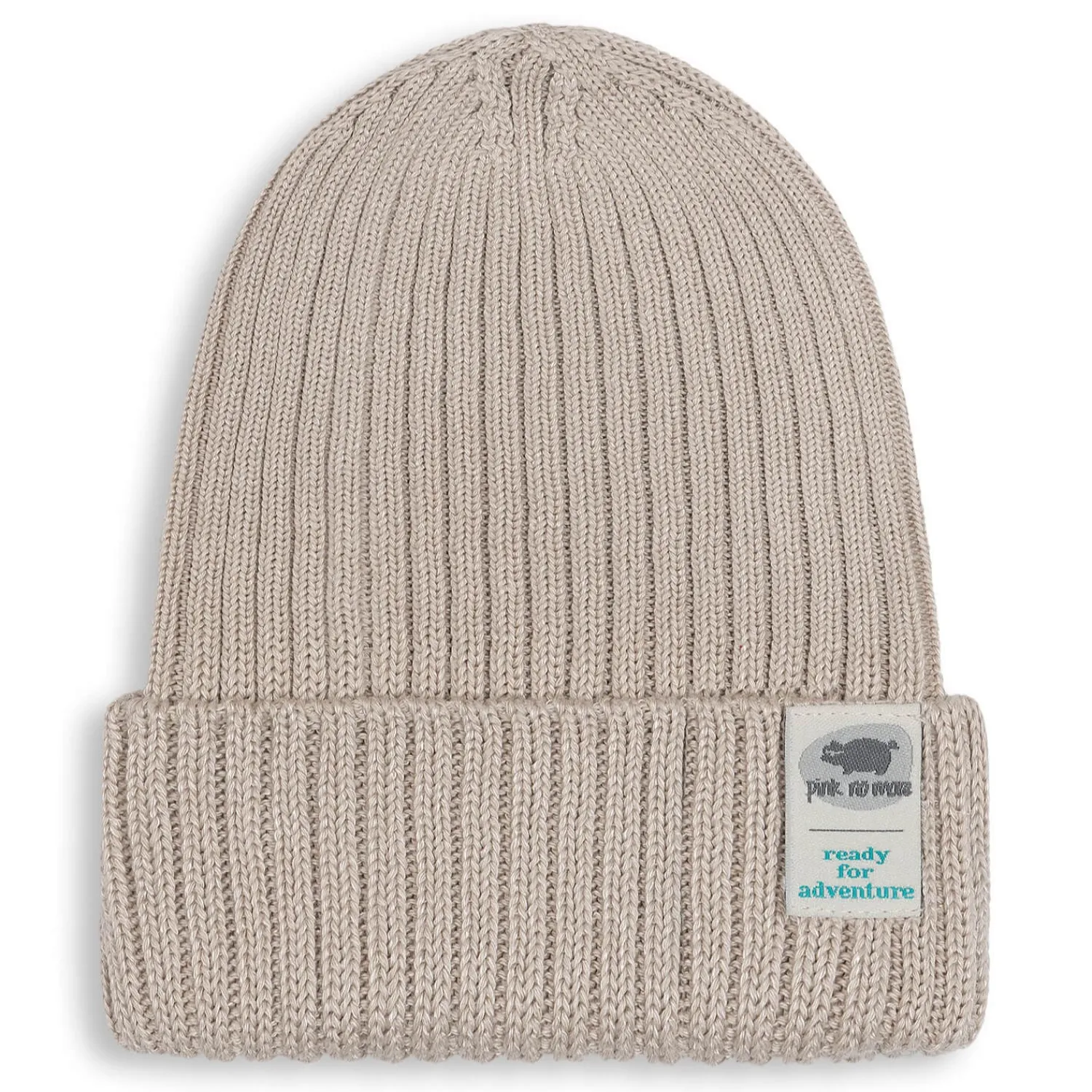 Na Główkę | Pink no More Czapka Beanie Bambusowa BEIGE