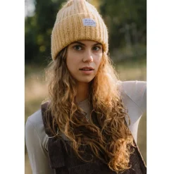 Czapki | JUNGMOB Czapka WOOLY - Honey
