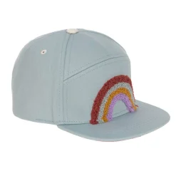 Na Główkę|Nakrycie Głowy | Lassig Czapka z daszkiem Little Gang - Rainbow light blue