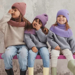 Na Główkę | Patulove Czapka zimowa merino WINTER LILAC