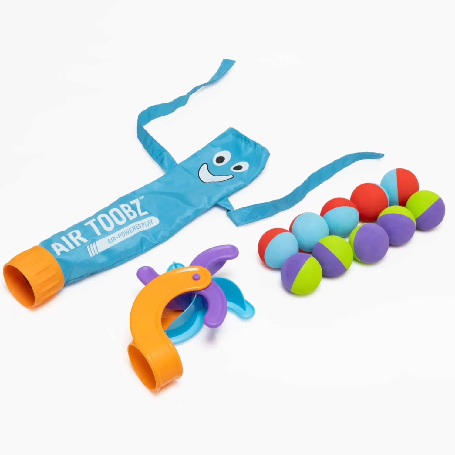 6 Lat+|Aktywizujące | Fat Brain Toys Dmuchawa do piłek Air Toobz Akcesoria Wiatrak