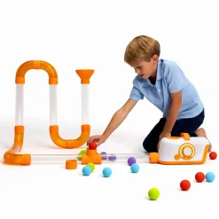 6 Lat+|Aktywizujące | Fat Brain Toys Dmuchawa do piłek Air Toobz Akcesoria Wiatrak