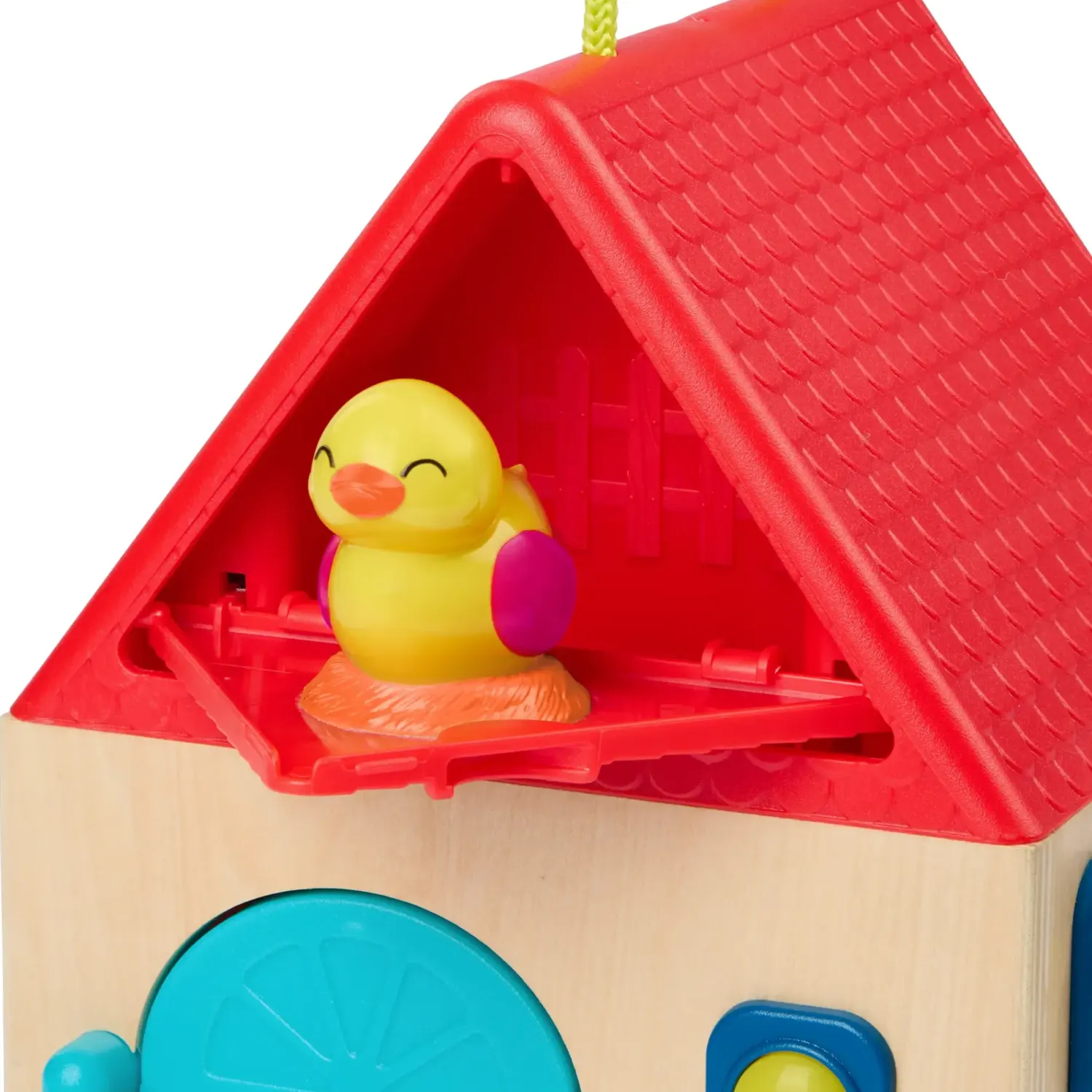 Aktywizujące|3 Lata + | B.Toys Domek z zamkami - Unlock & Learn Box