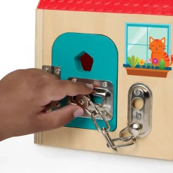 Aktywizujące|3 Lata + | B.Toys Domek z zamkami - Unlock & Learn Box
