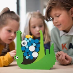 4 Lata +|6 Lat+ | BS Toys Drewniana gra zręcznościowa Nakarm krokodyla