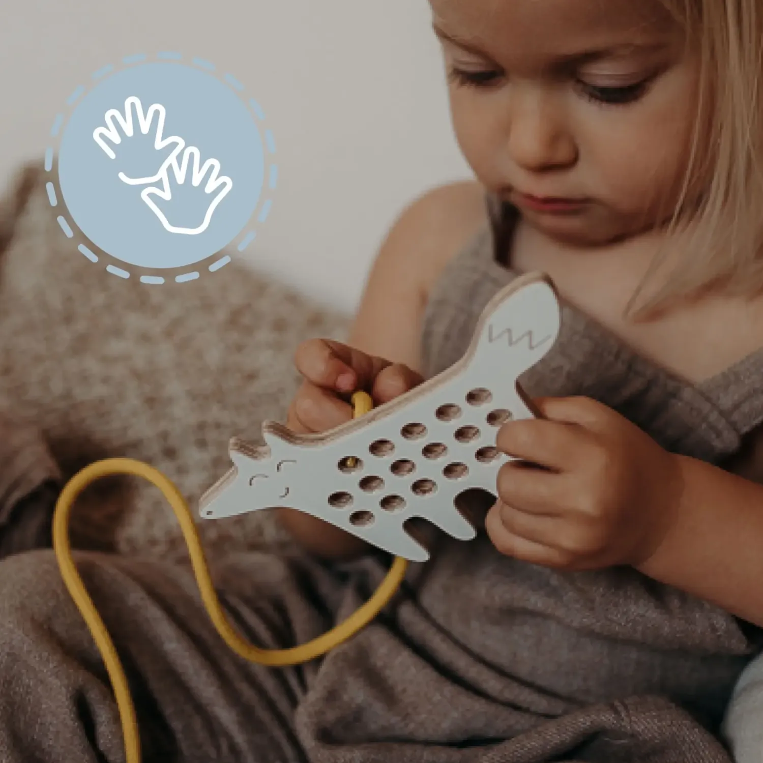 Idealne W Podróży|6 Lat+ | Milin Drewniana mała przeplatanka - Lis Oskar