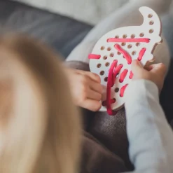 Idealne W Podróży|6 Lat+ | Milin Drewniana przeplatanka - Dinozaur Maks