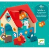 Drewniana zabawka mini farma