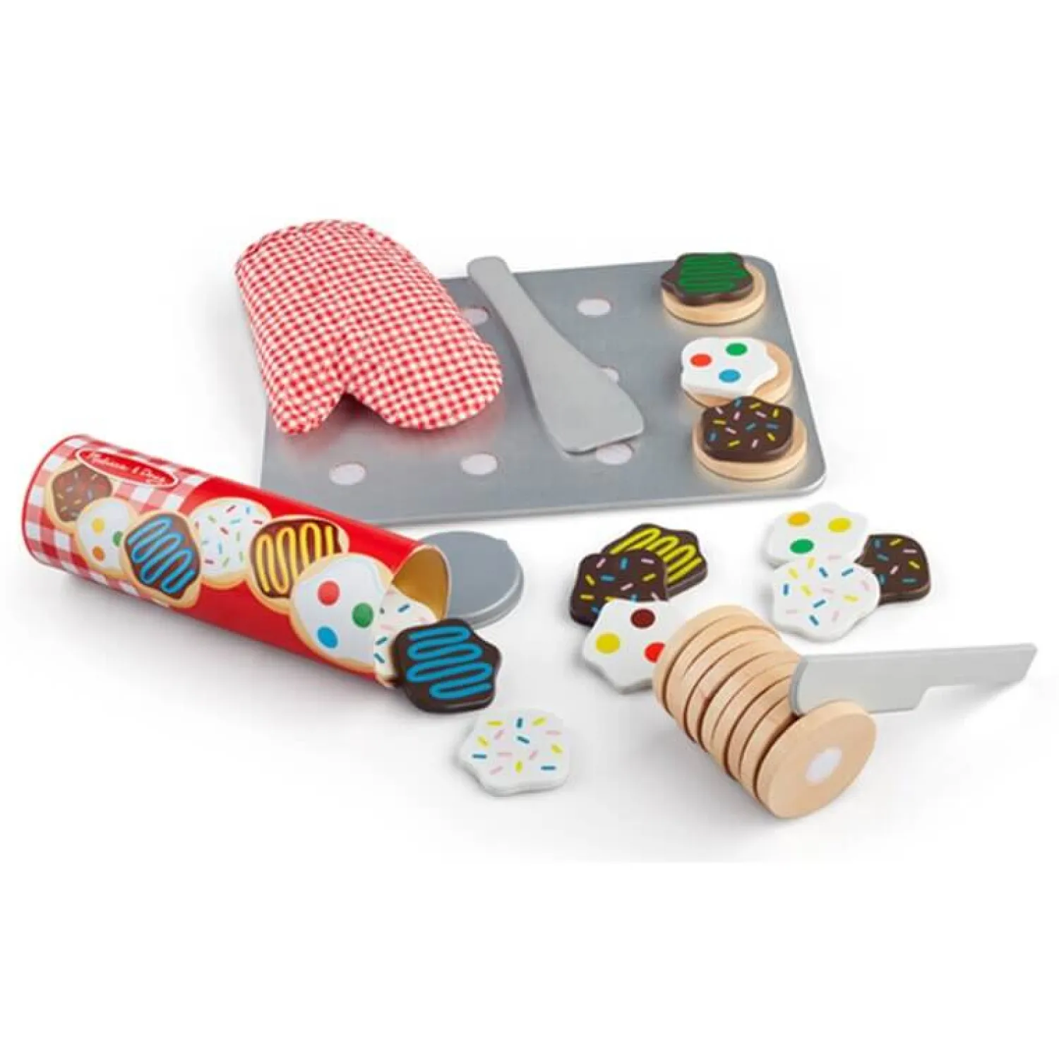 6 Lat+|3 Lata + | Melissa & Doug Drewniane ciasteczka