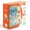 3 Lata +|2 Lata + | Djeco Drewniane puzzle PRZEBIERANKI
