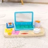 2 Lata +|Edukacyjne | Melissa & Doug Drewniany laptop edukacyjny dla najmłodszych