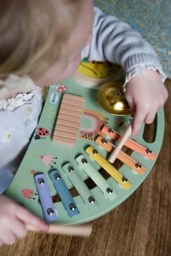 6 Lat+|3 Lata + | Dantoy Drewniany muzyczny stolik