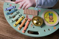 6 Lat+|3 Lata + | Dantoy Drewniany muzyczny stolik