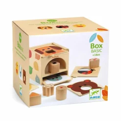3 Lata +|2 Lata + | Djeco Drewniany sorter BOX BASIC