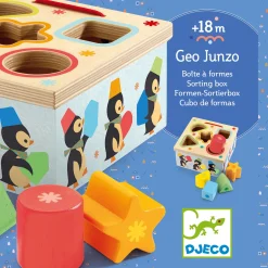 Edukacyjne|Drewniane | Djeco Drewniany sorter IGLOO