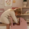3 Lata +|2 Lata + | Little Dutch Drewniany wózek dla lalek z pościelą FSC