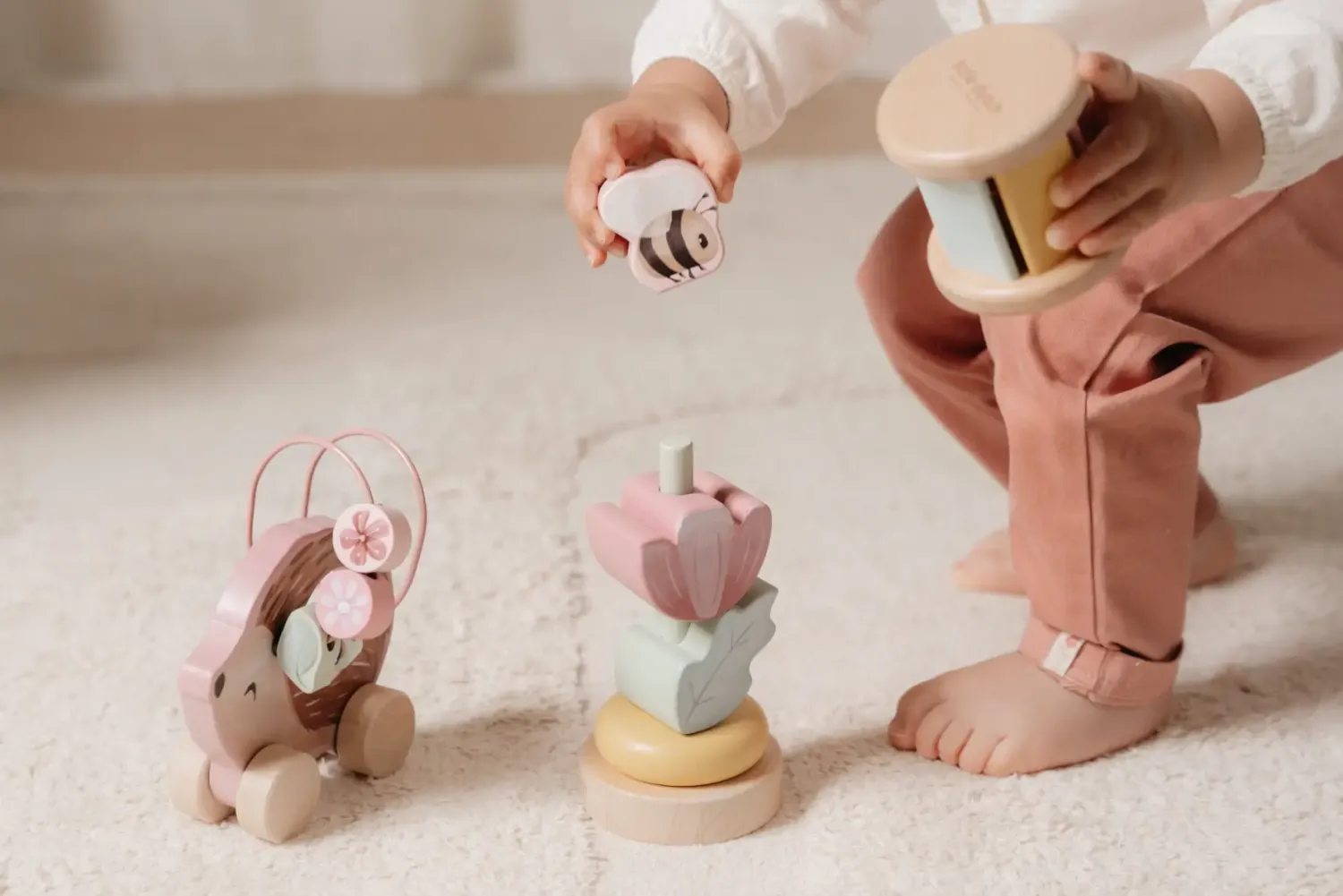 12M+|Drewniane | Little Dutch Drewniany zestaw prezentowy Fairy Friends FSC