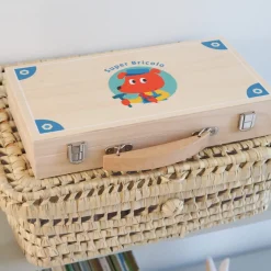 Drewniane|7 Lat+ | Djeco Drewniany zestaw Super Bricolo 3+