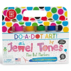 6 Lat+|3 Lata + | Do a dot Art Duże Flamastry Kropkowe Mini - Klejnoty