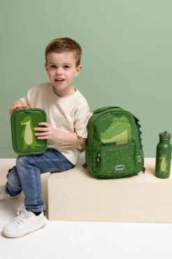 Duży stalowy lunchbox - Aligator