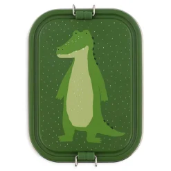 Duży stalowy lunchbox - Aligator