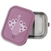 Duży stalowy lunchbox - Paw