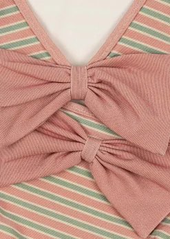 Stroje Kąpielowe|Stroje Kąpielowe | Konges slojd Dwuczęściowy strój kąpielowy Bowwow - blush stripe