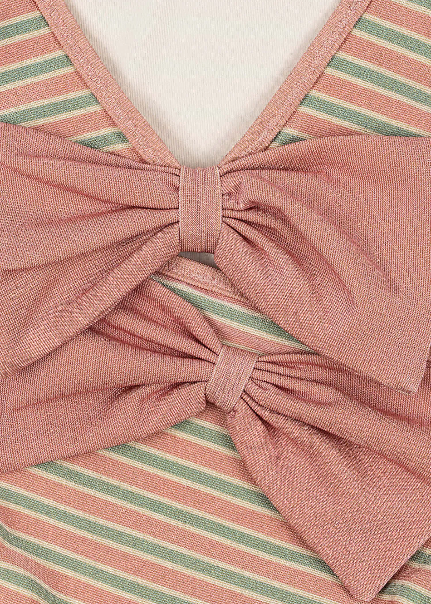Stroje Kąpielowe|Stroje Kąpielowe | Konges slojd Dwuczęściowy strój kąpielowy Bowwow - blush stripe