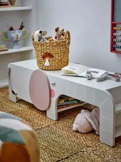 12M+|6 Lat+ | Bloomingville Mini Dwustronna przytulanka miś i króliczek Berta