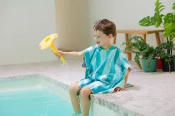 Ręczniki I Myjki | QUUT Dwustronne poncho kąpielowe dla dzieci Lagoon