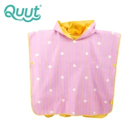 Ręczniki I Myjki | QUUT Dwustronne poncho kąpielowe dla dzieci Banana Pink