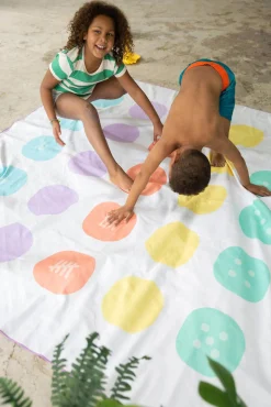 Ręczniki I Myjki | QUUT Dwustronny ręcznik plażowy PlayTowels 180 x 180cm - Balancing Game