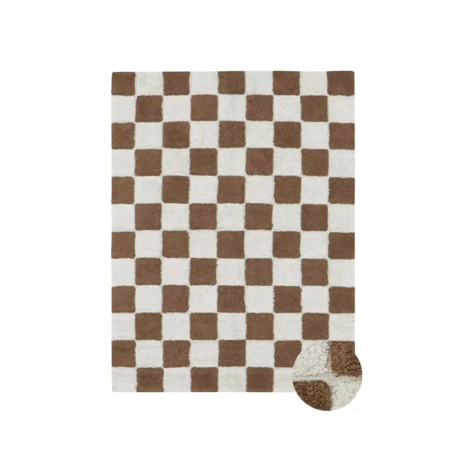 Dywany|Dekoracje Dziecięce | Lorena Canals Dywan Bawełniany Kitchen Tiles Toffee 90 × 130 cm
