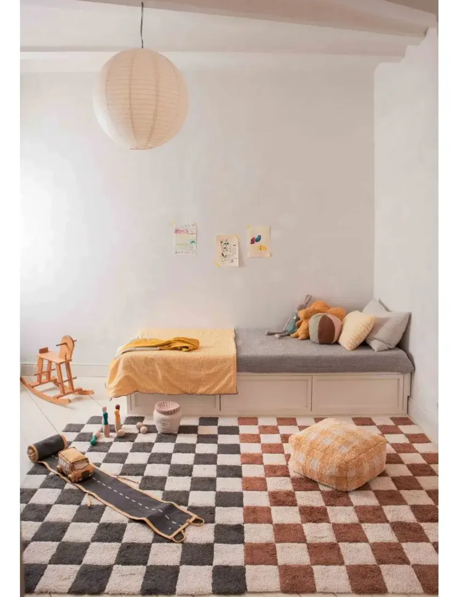 Dywany|Dekoracje Dziecięce | Lorena Canals Dywan Bawełniany Kitchen Tiles Toffee 90 × 130 cm