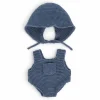 Akcesoria Dla Lalek | Lillitoy Dzianinowy zestaw dla lalki 21cm - Rompers z czapką Miniland