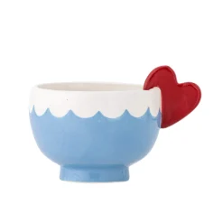 Naczynia Dla Dzieci | Bloomingville Mini Dziecięcy kubek z kamionki Lively - Blue