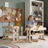 Maty Edukacyjne|Dywany | Sebra Dziergana mata podłogowa - mixed colours