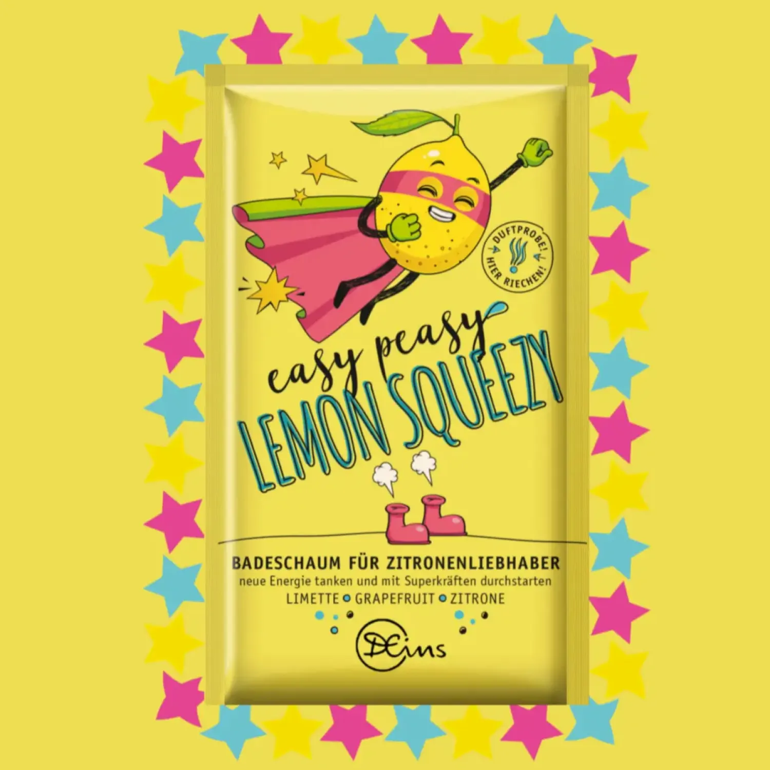 Naturalne Kosmetyki | Dresdner ESSENZ Easy peasy lemon squeezy - pianka do kąpieli dla miłośników cytryny, 60g