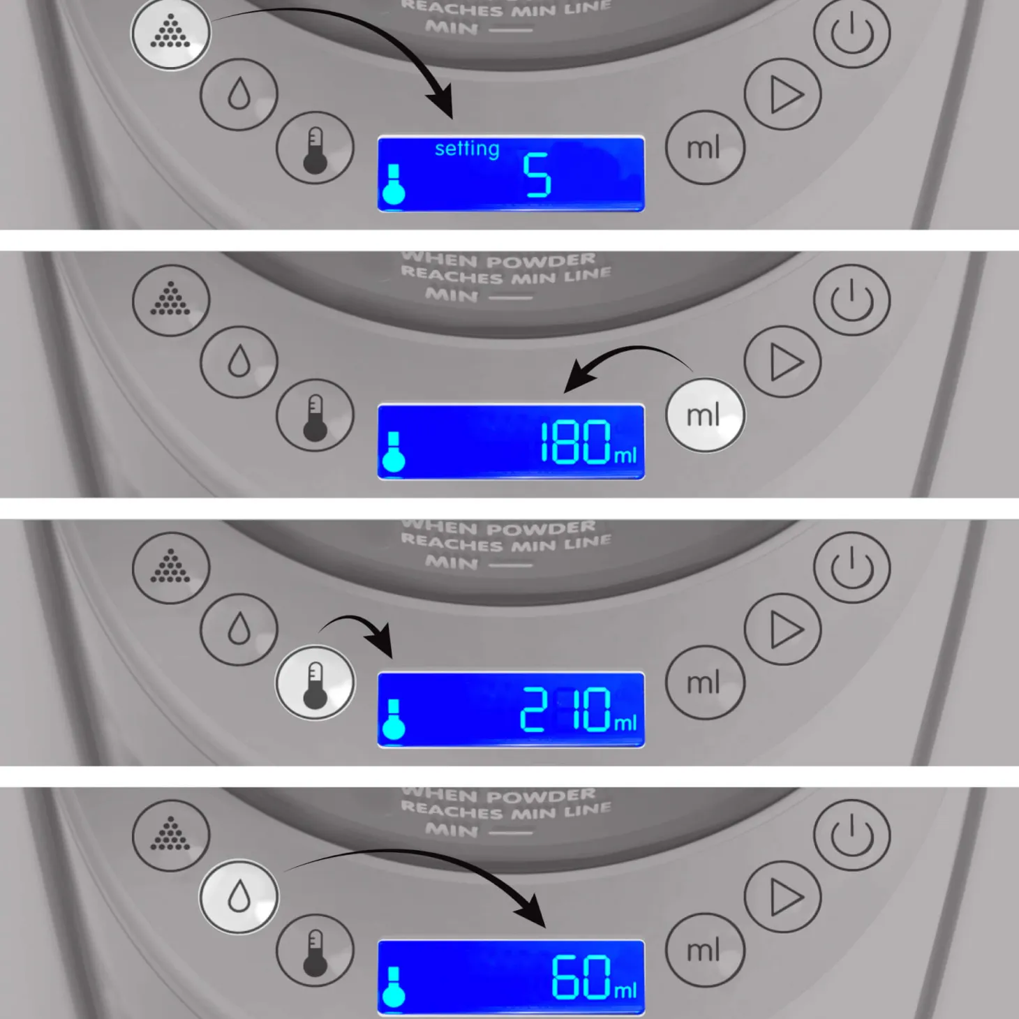 Ekspres do mleka Baby Brezza Formula Pro Advanced All White