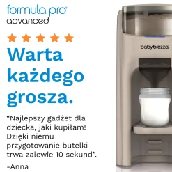 Ułatwiacze Życia|Akcesoria Do Butelek | Baby Brezza Ekspres do mleka Formula Pro Advanced Beige FRP0247