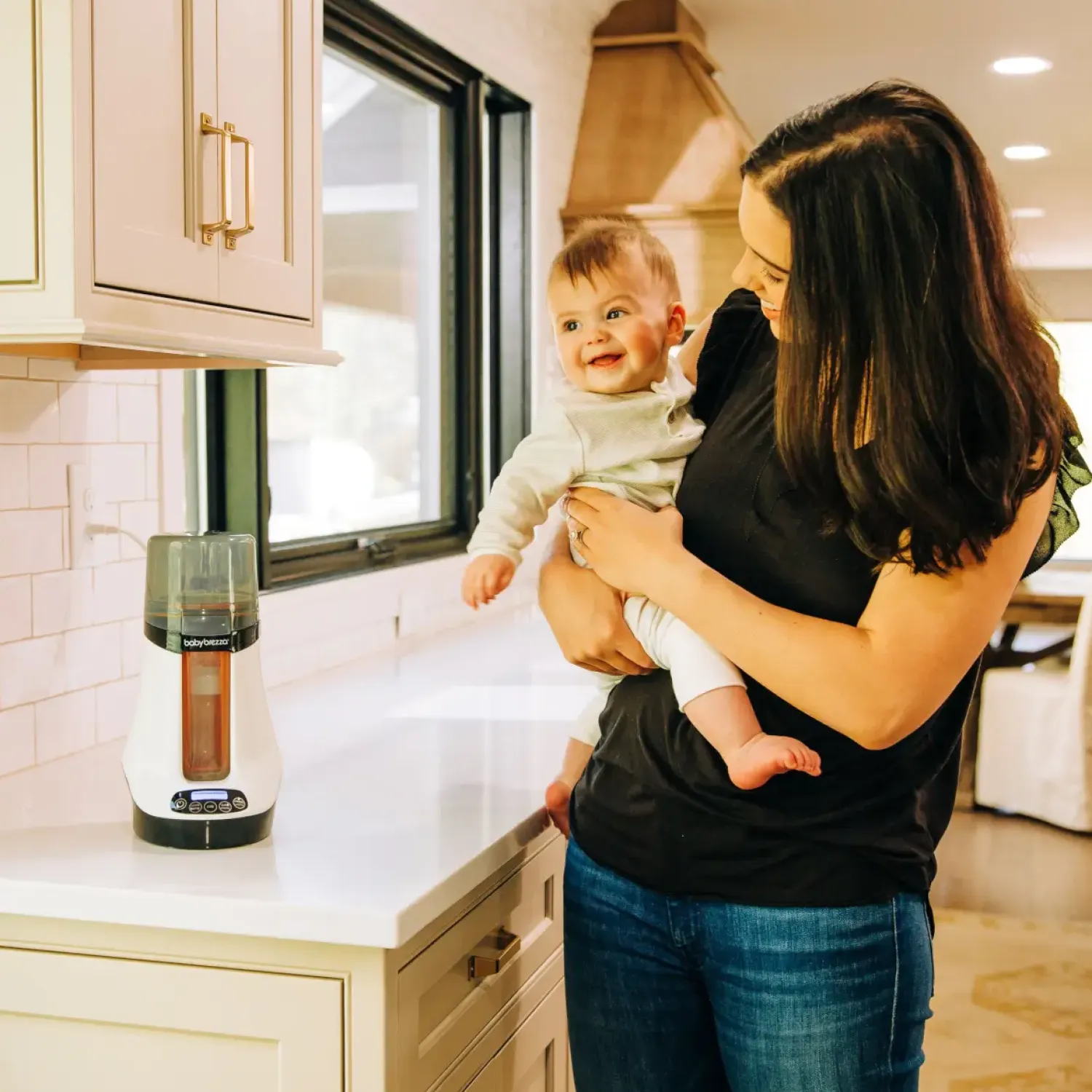 Akcesoria Do Butelek|Butelki I Akcesoria | Baby Brezza Ekspres do mleka Safe + Smart Bottle Warmer BRZ00139