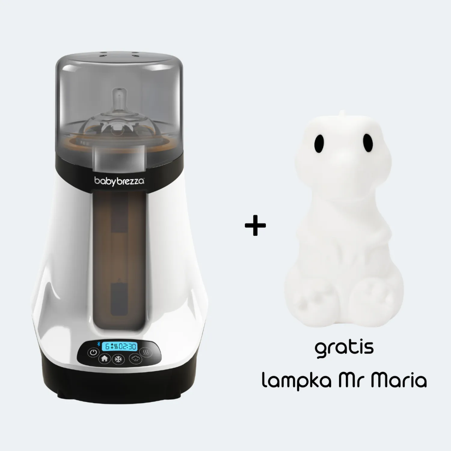 Akcesoria Do Butelek|Butelki I Akcesoria | Baby Brezza Ekspres do mleka Safe + Smart Bottle Warmer BRZ00139