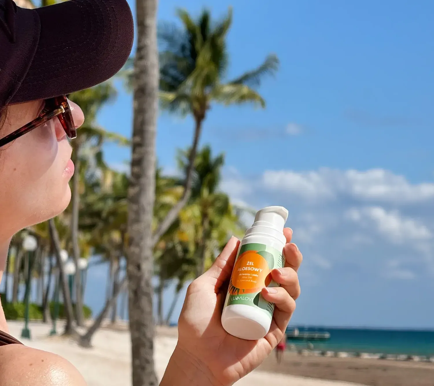 Naturalne Kosmetyki Dla Mam | Lullalove Żel aloesowy do twarzy i ciała, 100 ml